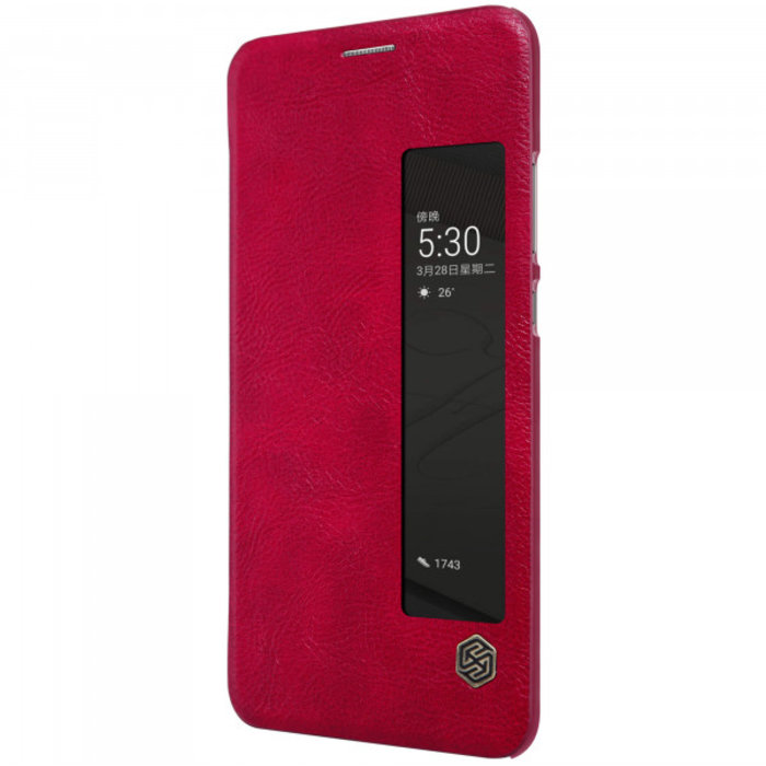 Чехол книжка Nillkin Qin Leather Case для Huawei P10 Красный - Изображение 102017