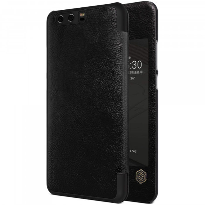 Чехол книжка Nillkin Qin Leather Case для Huawei P10 Черный - Изображение 101972