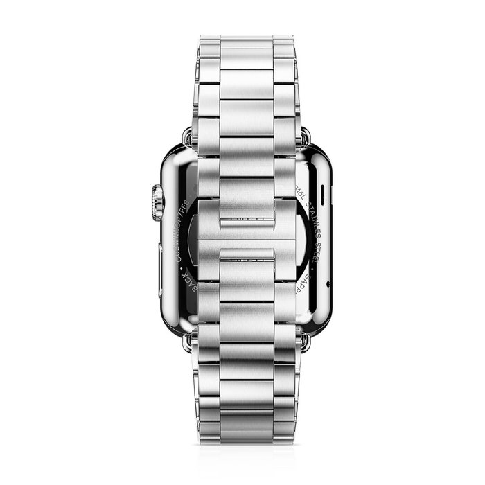 Браслет стальной HOCO Slim-Fit Steel 3 для Apple Watch 2 / 1 (42мм) Серебро - Изображение 11295
