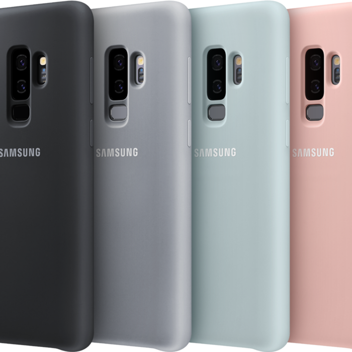 Силиконовый чехол накладка для Samsung Galaxy S9 Silicone Сover Розовый - Изображение 32459