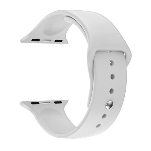 Ремешок силиконовый Special Case для Apple Watch 2 / 1 (38мм) Белый S/M/L 4 - Изображение 10179