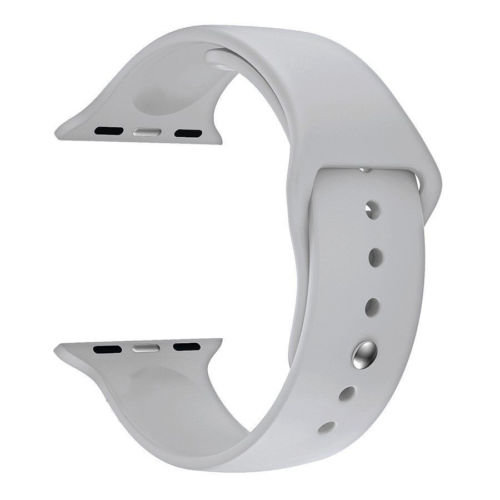 Ремешок силиконовый Special Case для Apple Watch 2 / 1 (38мм) Серый S/M/L 4 - Изображение 10185
