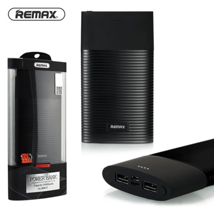 Внешний аккумулятор Power Bank Remax Perfume 10000 mAh Черный - Изображение 13667