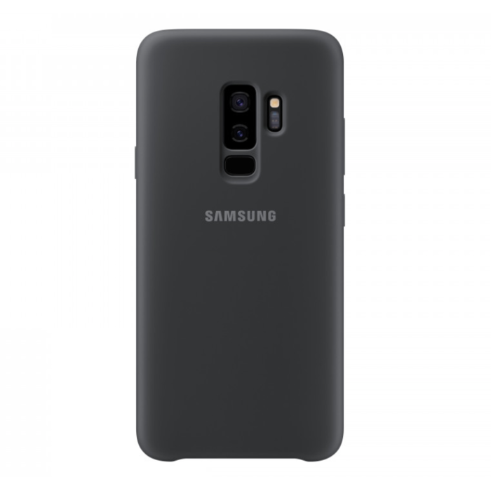 Силиконовый чехол для Samsung Galaxy S9 Plus Silicone  Cover Черный - Изображение 32497