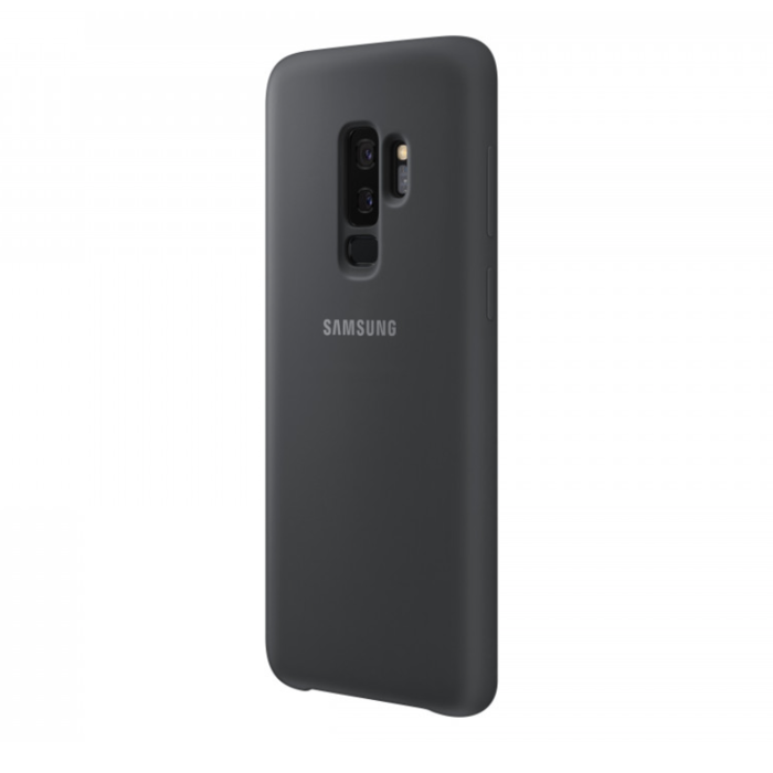 Силиконовый чехол для Samsung Galaxy S9 Plus Silicone  Cover Черный - Изображение 32501