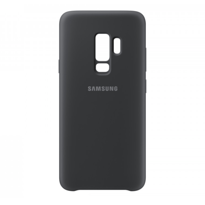 Силиконовый чехол для Samsung Galaxy S9 Plus Silicone  Cover Черный - Изображение 32503