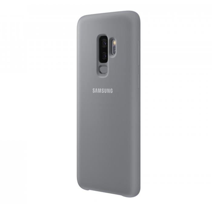 Силиконовый чехол для Samsung Galaxy S9 Plus Silicone Сover Серый - Изображение 32537
