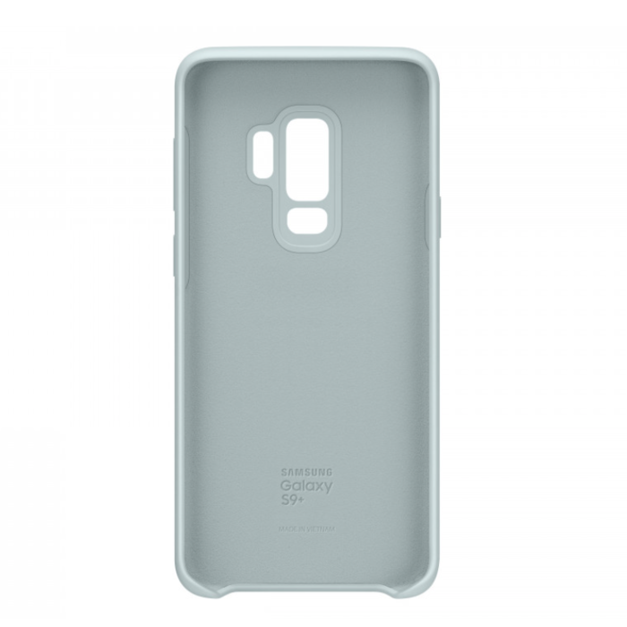 Силиконовый чехол для Samsung Galaxy S9 Plus Silicone Сover Голубой - Изображение 32589
