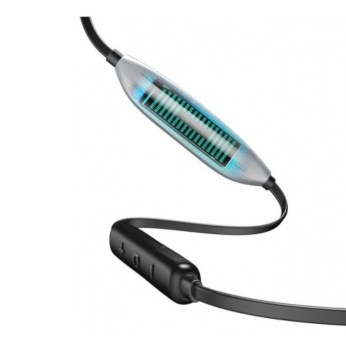 Беспроводные вакуумные Bluetooth наушники для спорта с микрофоном Baseus Encok S03 - Черные - Изображение 33461