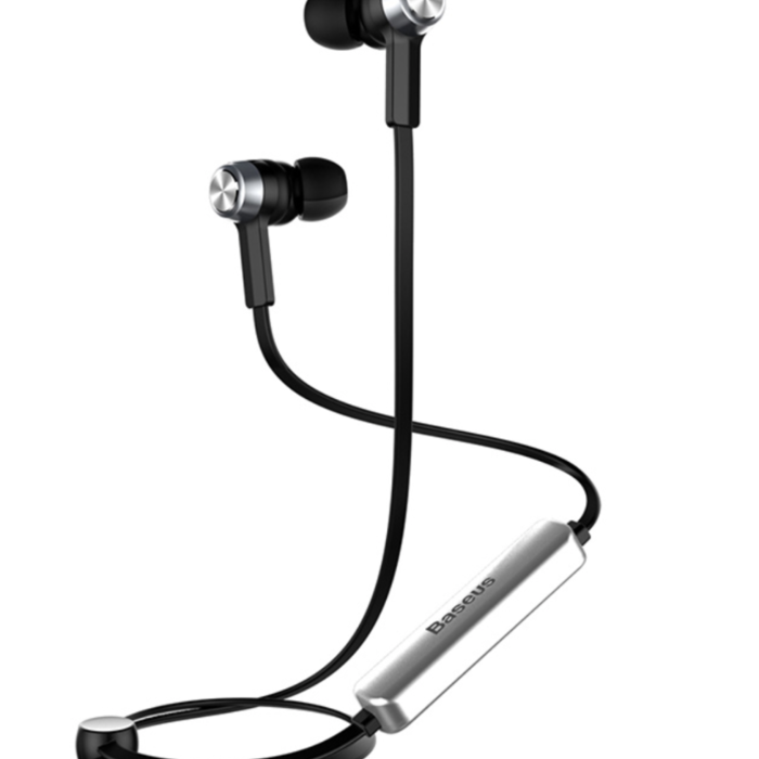 Беспроводные вакуумные Bluetooth наушники для спорта с микрофоном Baseus Encok B11 - Белые - Изображение 33555