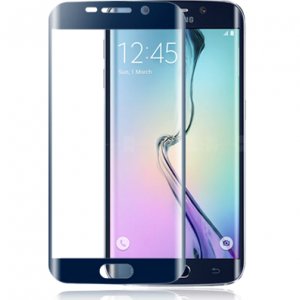 Защитное стекло для Samsung Galaxy S6 Edge Синее
