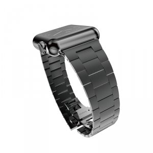 Браслет стальной HOCO Slim-Fit Steel 3 для Apple Watch 2 / 1 (42мм) Графитовый