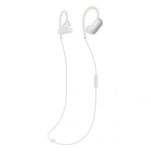 Беспроводные вакуумные Bluetooth наушники для спорта с микрофоном Xiaomi Headset Белые