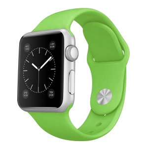 Ремешок силиконовый Special Case для Apple Watch 2 / 1 (42мм) Зеленый S/M/L