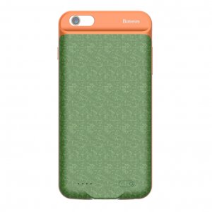 Внешний аккумулятор - Чехол Baseus Power Bank Case для iPhone 6S/6 Зеленый