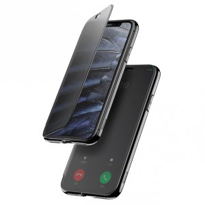 Чехол книжка Baseus Touchable Case для iPhone X Черный