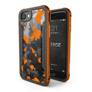 Чехол накладка X-Doria Defence Shield для iPhone 8 Оранжевый