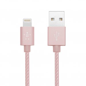 Кабель Belkin Mixit Lightning to USB для iPhone Розовый