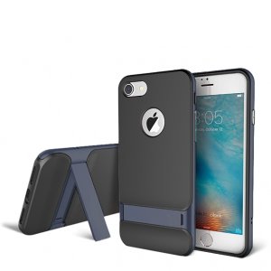 Чехол накладка с подставкой Rock Royce Kickstand для iPhone 8 Синий