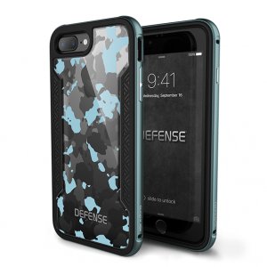 Чехол накладка X-Doria Defence Shield для iPhone 8 Plus Голубой