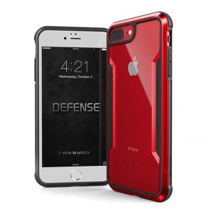 Противоударный чехол X-Doria Defense Shield для iPhone 8 Plus Красный