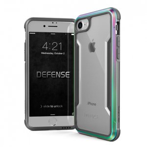 Противоударный чехол накладка X-Doria Defense Shield для iPhone 8 Хамелеон