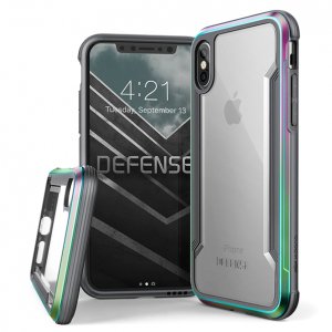Противоударный чехол X-Doria Defense Shield для iPhone X Хамелион