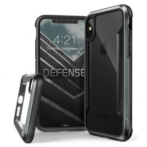 Противоударный чехол X-Doria Defense Shield для iPhone X Черный