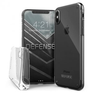 Чехол накладка X-Doria Defense 360 для iPhone X Прозрачный