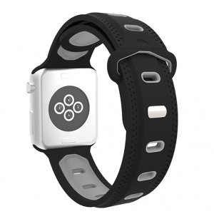 Спортивный ремешок Vilo Sporty для Apple Watch 3 / 2 / 1 (42мм) Черный