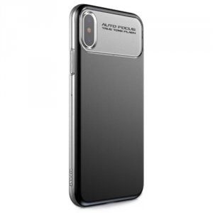 Чехол накладка Baseus Slim Lotus Case для iPhone X Черный