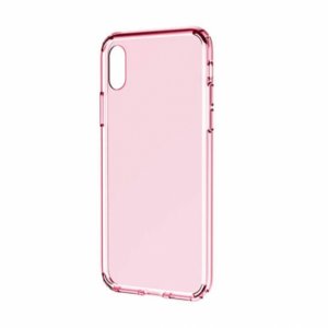 Чехол накладка Rock Pure Series для iPhone X Розовый