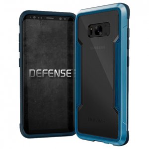 Противоударный чехол X-Doria Defense Shield для Samsung Galaxy S8 Plus Синий