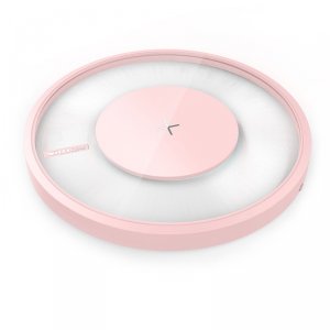 Быстрая беспроводная зарядка + лампа Nillkin Magic Disc 4 Розовая