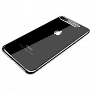 Чехол накладка Rock Space для iPhone 8 Plus Серебро