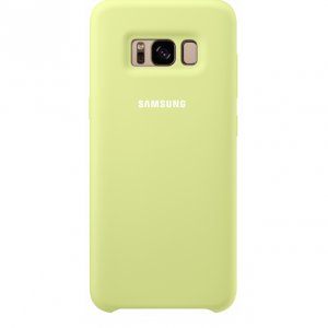Силиконовый чехол накладка для Samsung Galaxy S8 Зеленый