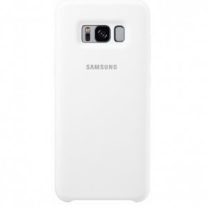 Силиконовый чехол накладка для Samsung Galaxy S8 Белый
