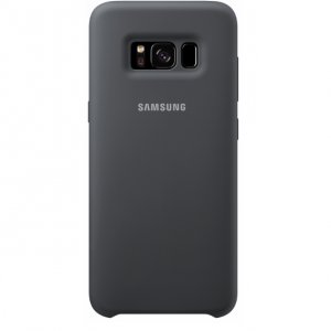 Силиконовый чехол накладка для Samsung Galaxy S8 Plus Черный