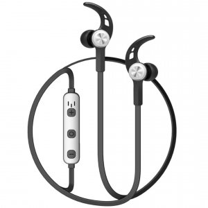 Беспроводные вакуумные Bluetooth наушники для спорта с микрофоном Baseus Encok B11 - Черные
