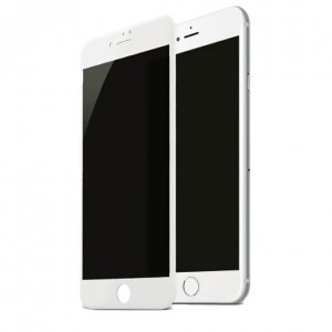 Защитное стекло Baseus Soft edge Anti-peeping для iPhone 8 Белое