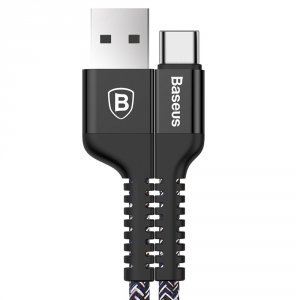 Кабель Baseus Confidant Anti-break 1.5м USB Type-C Черный