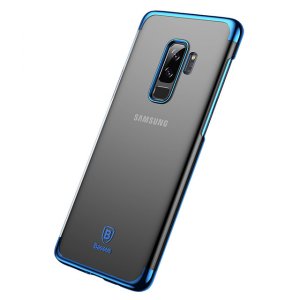 Чехол накладка Baseus Glitter для Samsung Galaxy S9 Plus Синий