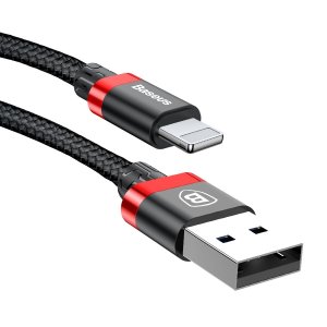 Переходник Baseus Golden Belt Lightning - USB 1m Красный