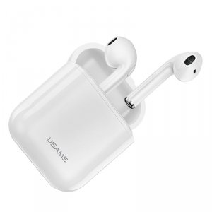 Беспроводные Bluetooth наушники с микрофоном для телефона Usams Wireless EarPhones Белые