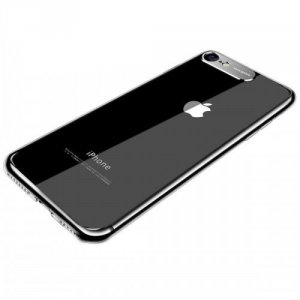 Чехол накладка Rock Space для iPhone 7 Серебро