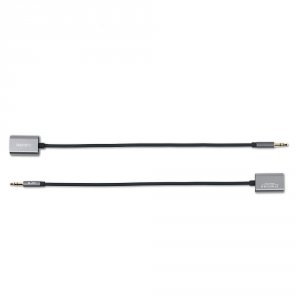 Переходник для наушников Remax AUX Audio Cable 25см Серый