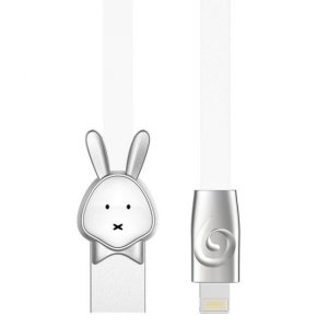 Кабель Rock Rabbit USB - Lightning для iPhone 1м Белый 
