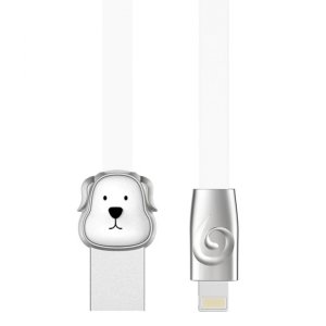 Кабель Rock Dog USB - Lightning для iPhone 1м Белый 
