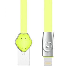 Кабель Rock Snake USB - Lightning для iPhone 1м Зеленый 