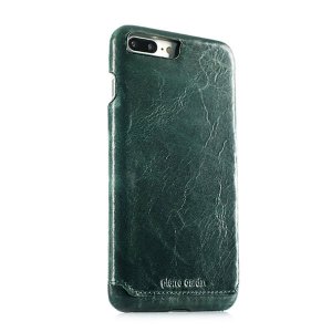 Кожаный чехол накладка Pierre Cardin для iPhone 7 Plus Зеленый